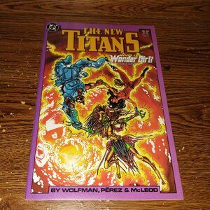 The New Teen Titans #54 (DC comics,1989) Who is Wonder Girl? (part 5 of 5)